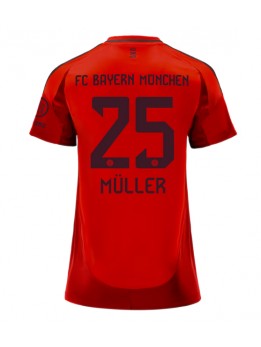 Ženski Nogometna dresi replika Bayern Munich Thomas Muller #25 Domači 2024-25 Kratek rokav